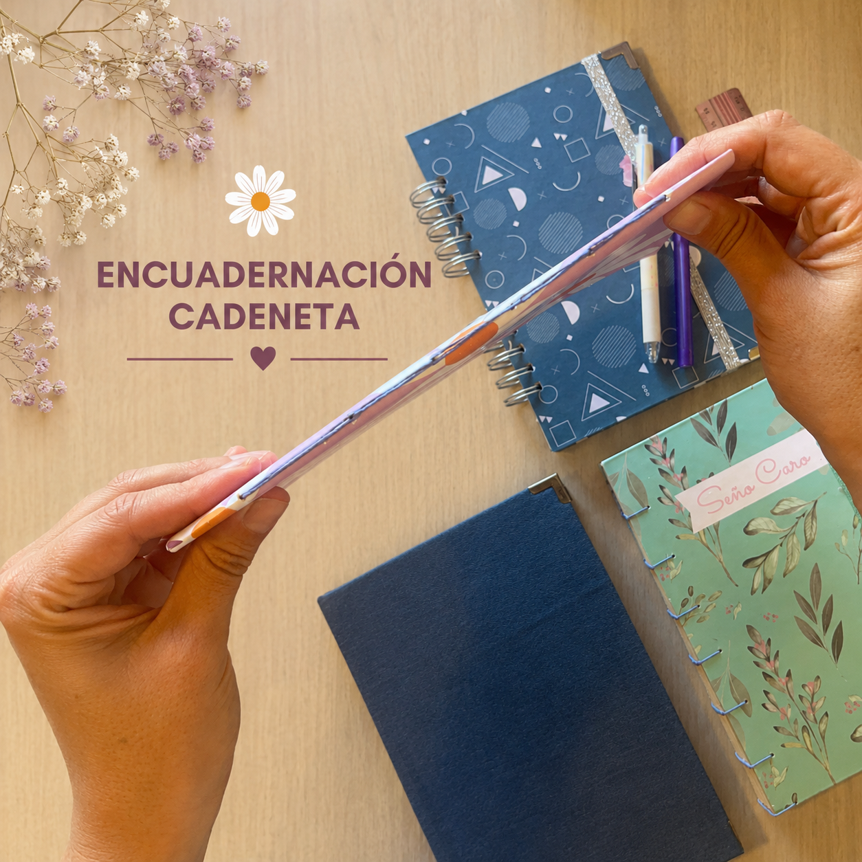 Encuadernación Cadeneta